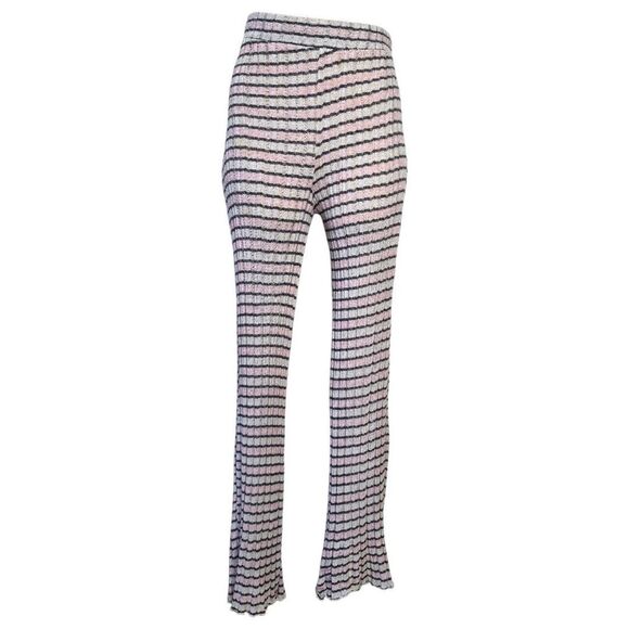 Zara Pants - Zara Striped High Rise Palazzo Pants Beach Lounge Size Medium